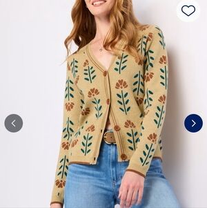Daniel Rainn Jade V-Neck Cardigan